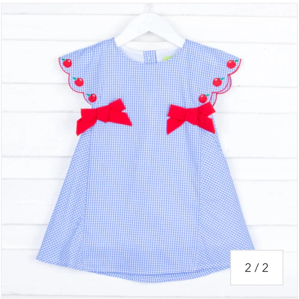 Back to School Scalloped Dress (3T)